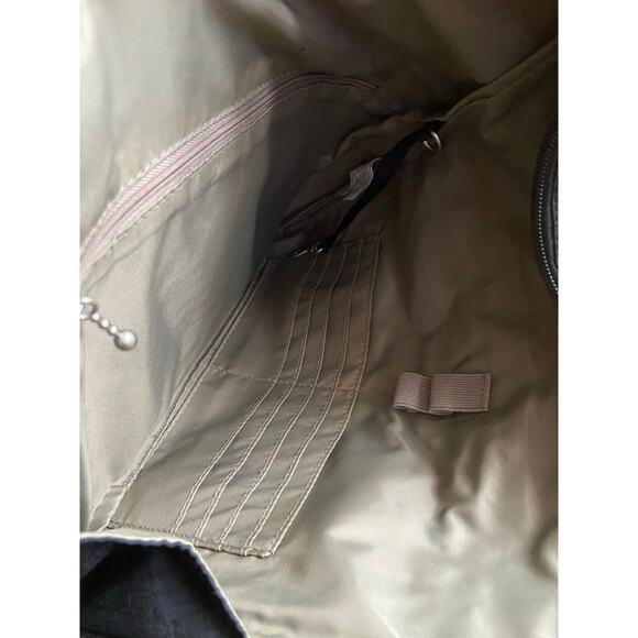 BAGGALLINI Black Slim Nylon Crossbody Bag - Picture 8 of 15